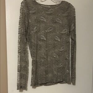Elegant Lace Long Sleeve Top